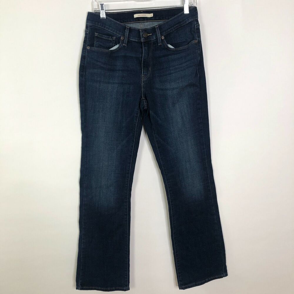 Levi's Curvy Bootcut 30 (Act 29W 31L) Women's Stretch Denim Jeans